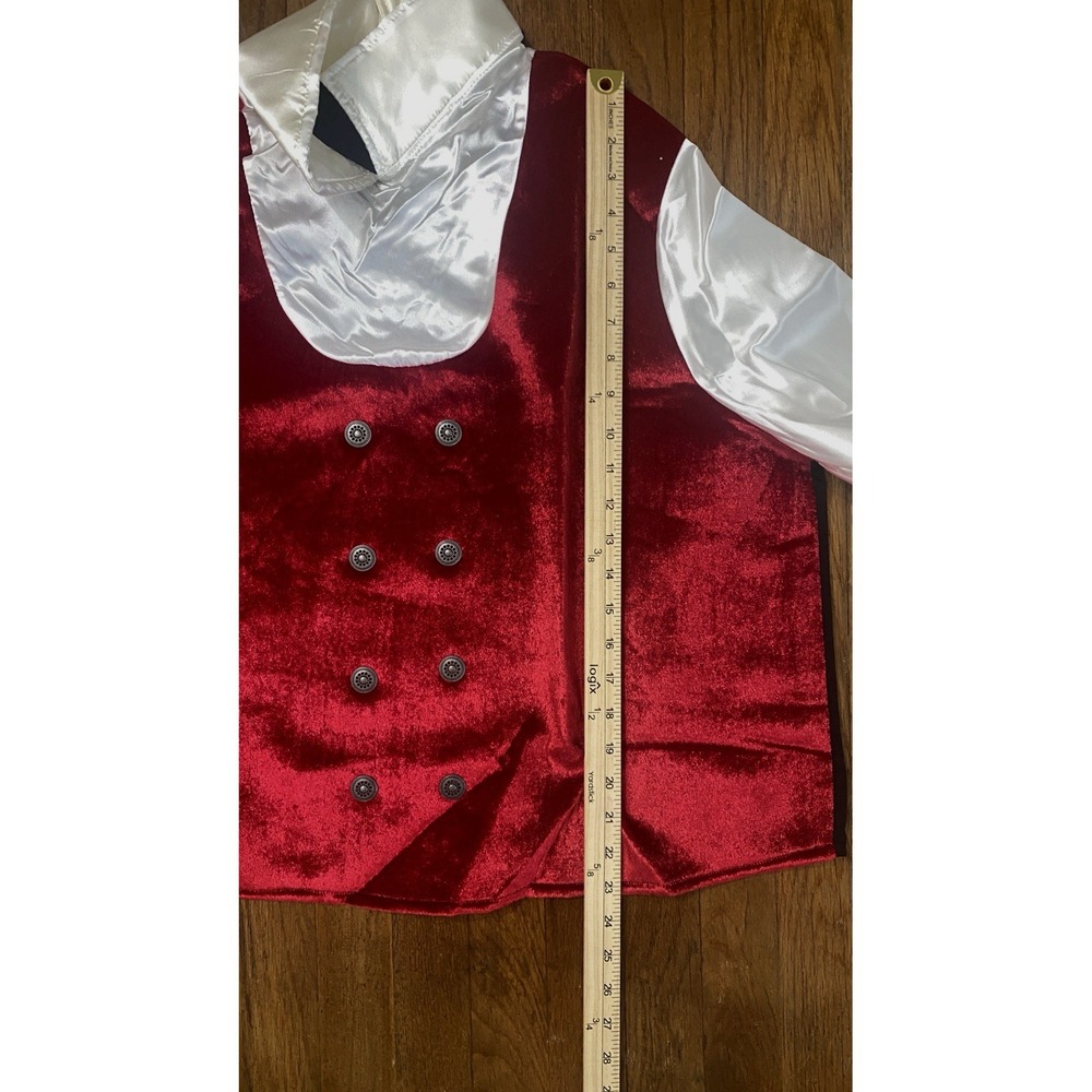 Vampire Costume Adult Plus Size XL Includes Cap and Top - Halloween Theatre Play - Picture 6 of 9